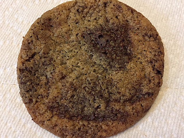 Cookie using chopped, premium dark chocolate