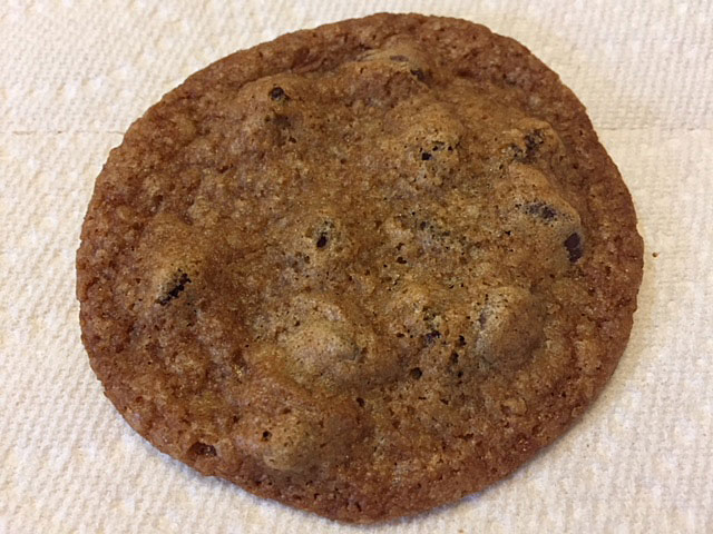 Traditional chocolate chip cookie
